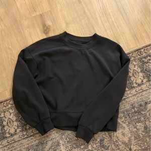 Ribbed Softstreme Cropped Pullover